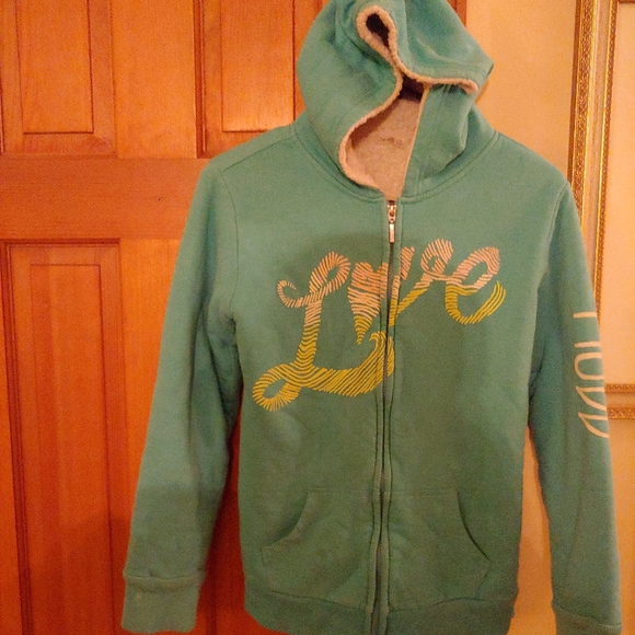 Mudd Girls Zip up hoodie size 16 - Picture 2 of 4